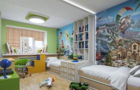 Дизайн комнаты для мальчика и девочки — планировка и зонирование комнаты для двух разнополых детей Как сделать спальню для разнополых детей